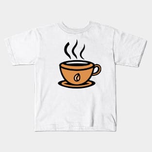 Coffee shirt Kids T-Shirt